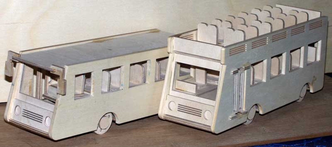 Bus Laser Cut File | SVG, CDR, DWG, Dxf, Png, and Others Digital Files ...