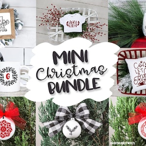 Paquete SVG PNG de NAVIDAD, svg de invierno, imágenes prediseñadas de Navidad, archivos svg de Navidad para Cricut, archivos de corte svg de Navidad, Santa Svg