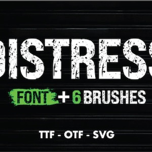 ディストレストフォント SVG、TTf – ディストレスト svg – グランジ svg – アルファベット文字 svg – インストール可能なフォント ttf otf – eps png dxf svg cricut、procreate
