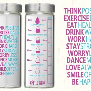 Water TRACKER svg, svg bouteille d'eau, buvez votre eau svg, sticker bouteille d'eau, svg gym, entraînement svg, sticker bouteille d'eau, cricut, sticker.