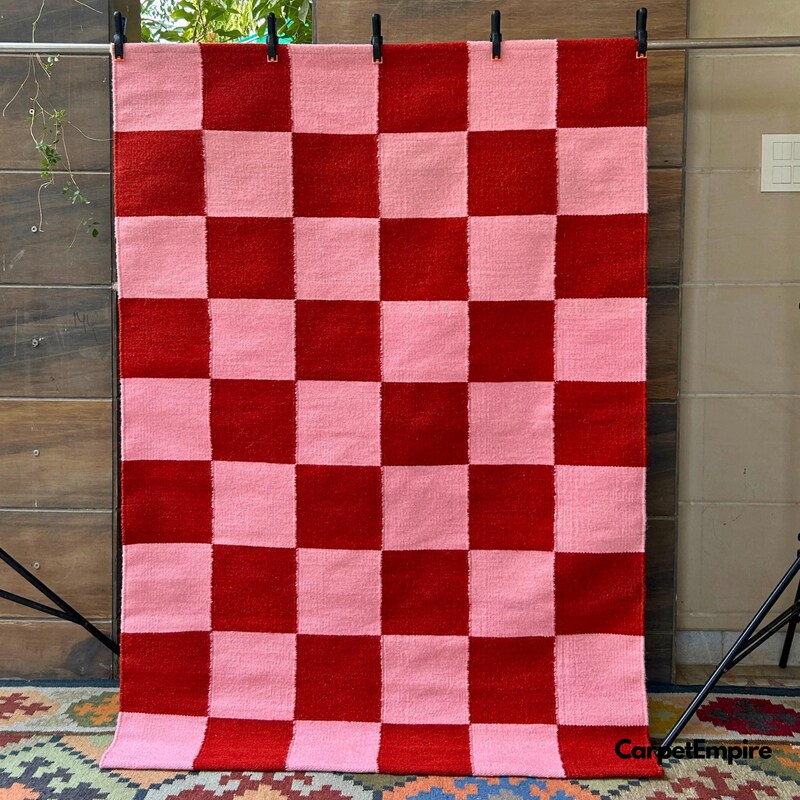 Checkerboard Rug - Etsy