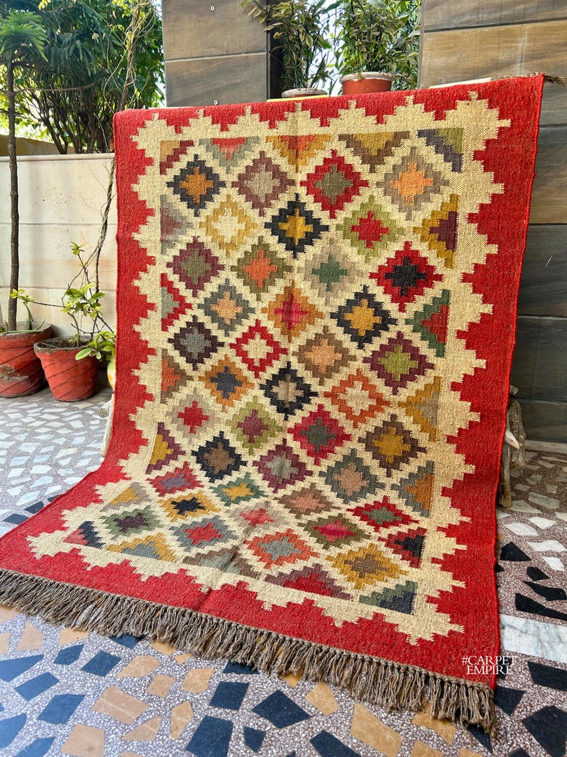 Perfect for bohemian, rustic, or Southwestern interiors, this handmade Moroccan rug blends traditional craftsmanship with modern versatility. Elevate your home decor with this unique, artisan-made rug that adds warmth