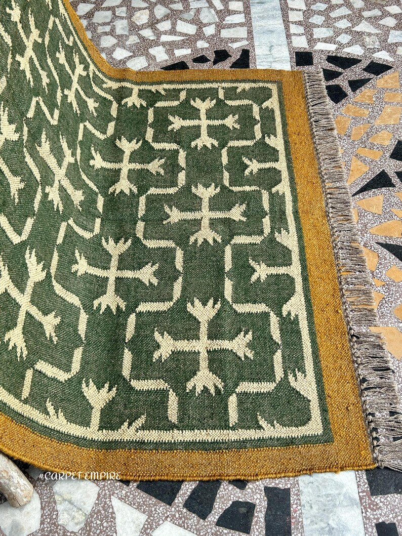 Southwestern Area Rug
Native Peruvian Decor
Handmade Geometric Rug
Brown Tones Carpet
Dausa Rajasthan Rug
Boho Fusion Rug