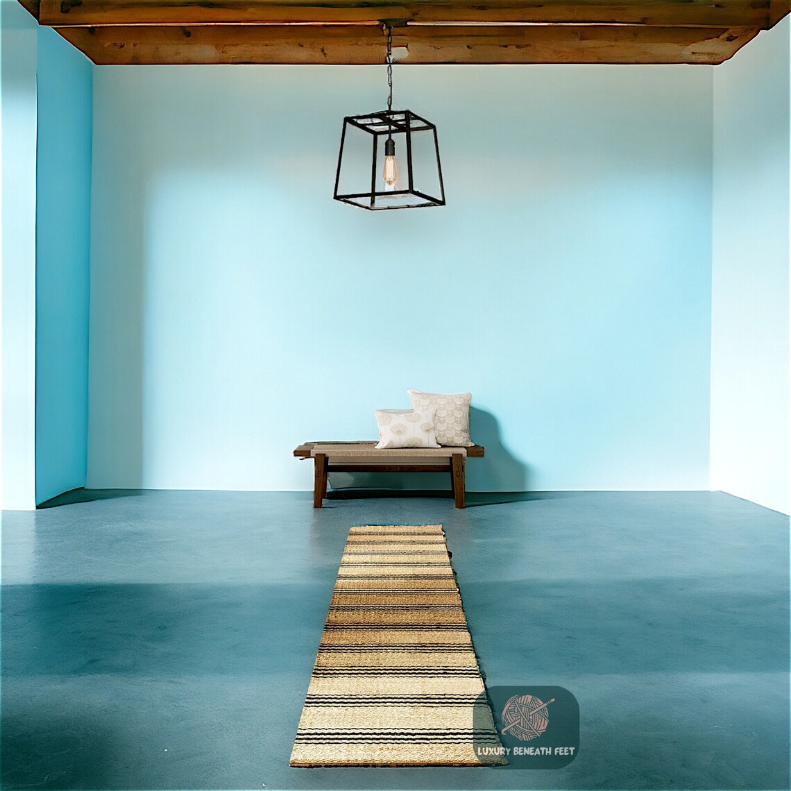 Natural Jute Runner Rug, Jute Stair Runner Runner , Hallway Runner