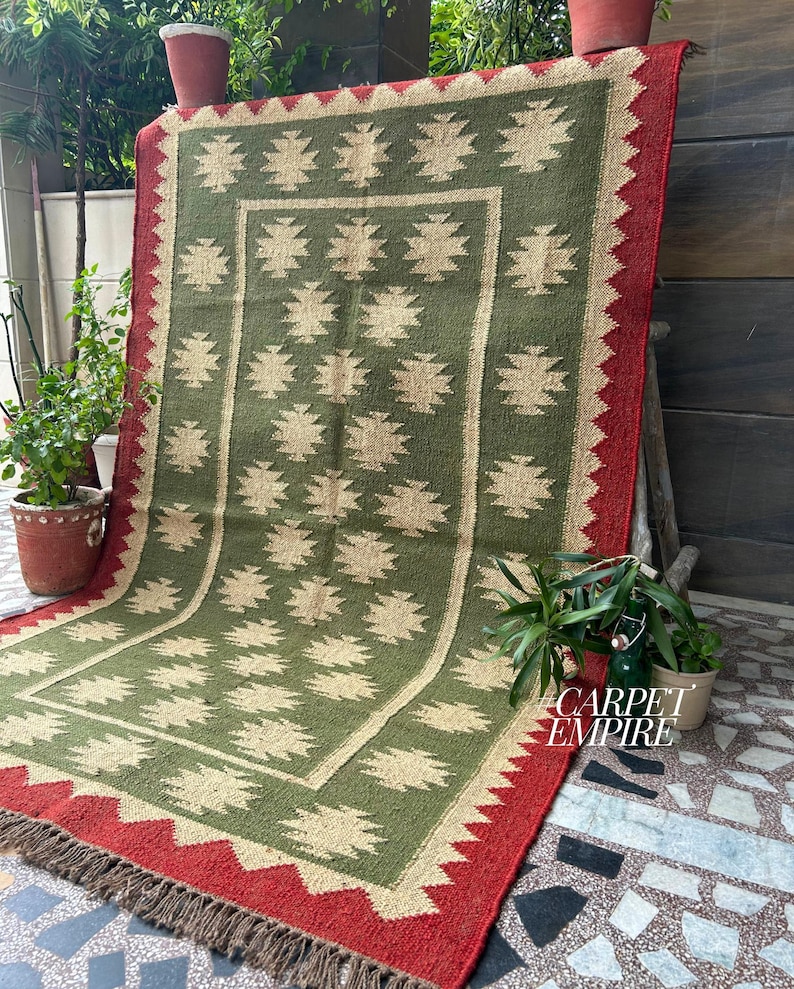 Whether you're styling your living room, bedroom, or outdoor patio, this versatile rug adds warmth, texture, and a unique global appeal.