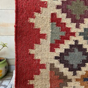 Red Southwestern Rug
Vintage Flatweave Rug
Handmade Moroccan Rug
Custom Size Area Rug
Wool Jute Floor Carpet
Living Room Rug
Bohemian Bedroom Rug
Hallway Runner Rug
Staircase Kilim Runner
Traditional Southwestern