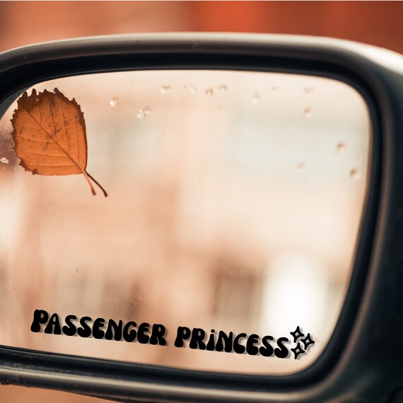 Beifahrer Prinzessin Auto Spiegel Aufkleber Glam Up Your Car mit