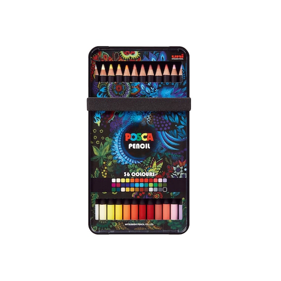 Uni POSCA Pencil Assorted Set of 36 -  Denmark