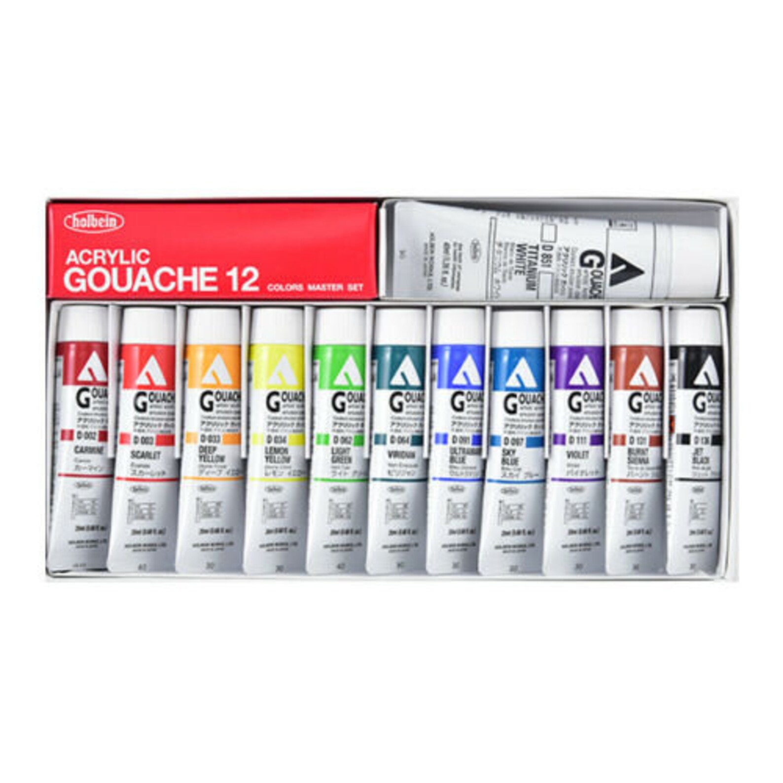 Holbein ACRYLA GOUACHE 12 SET/ 102. // Etsy