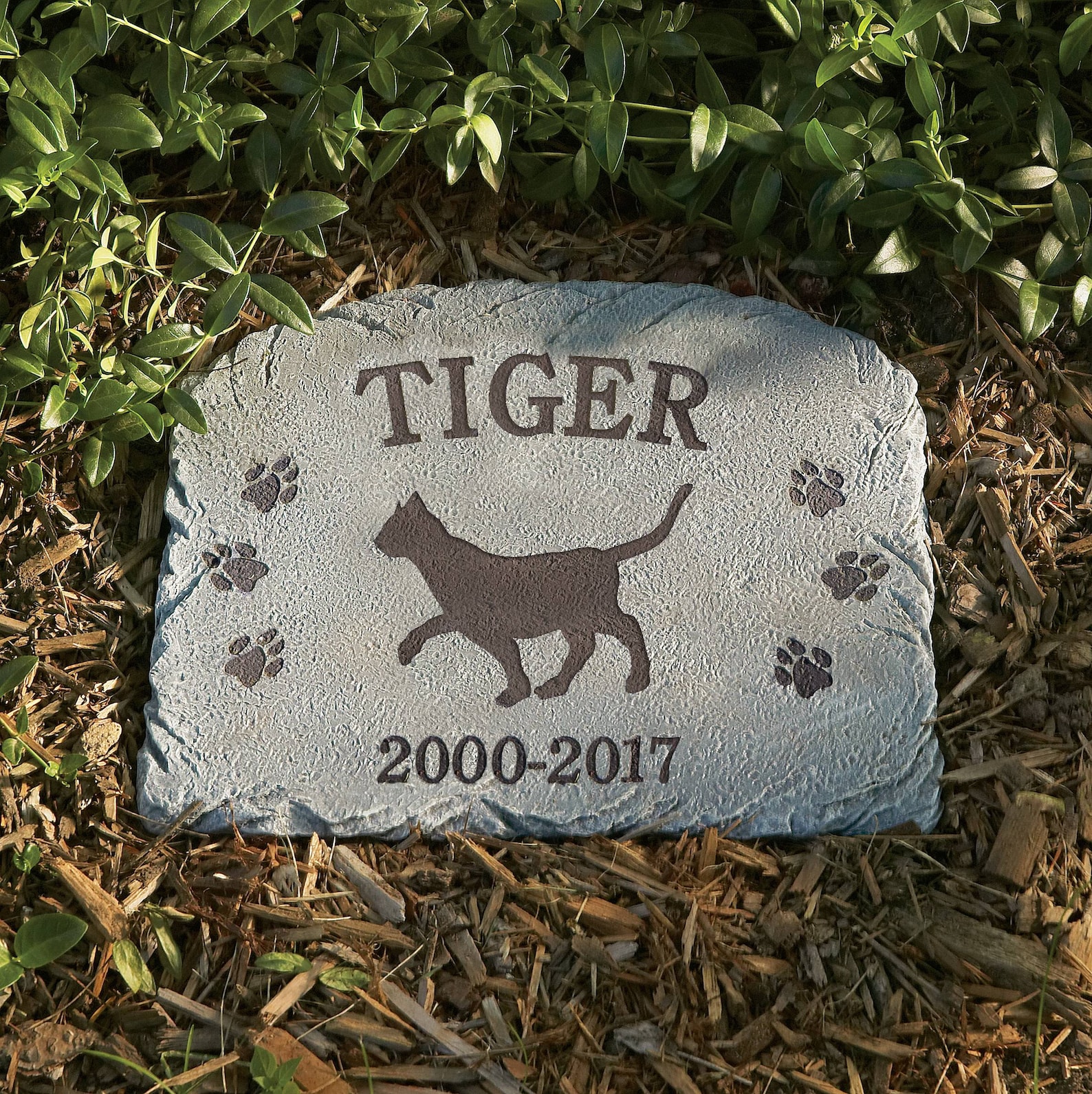 Personalized Cat Memorial Stone Memorial Gift Home Decor Etsy