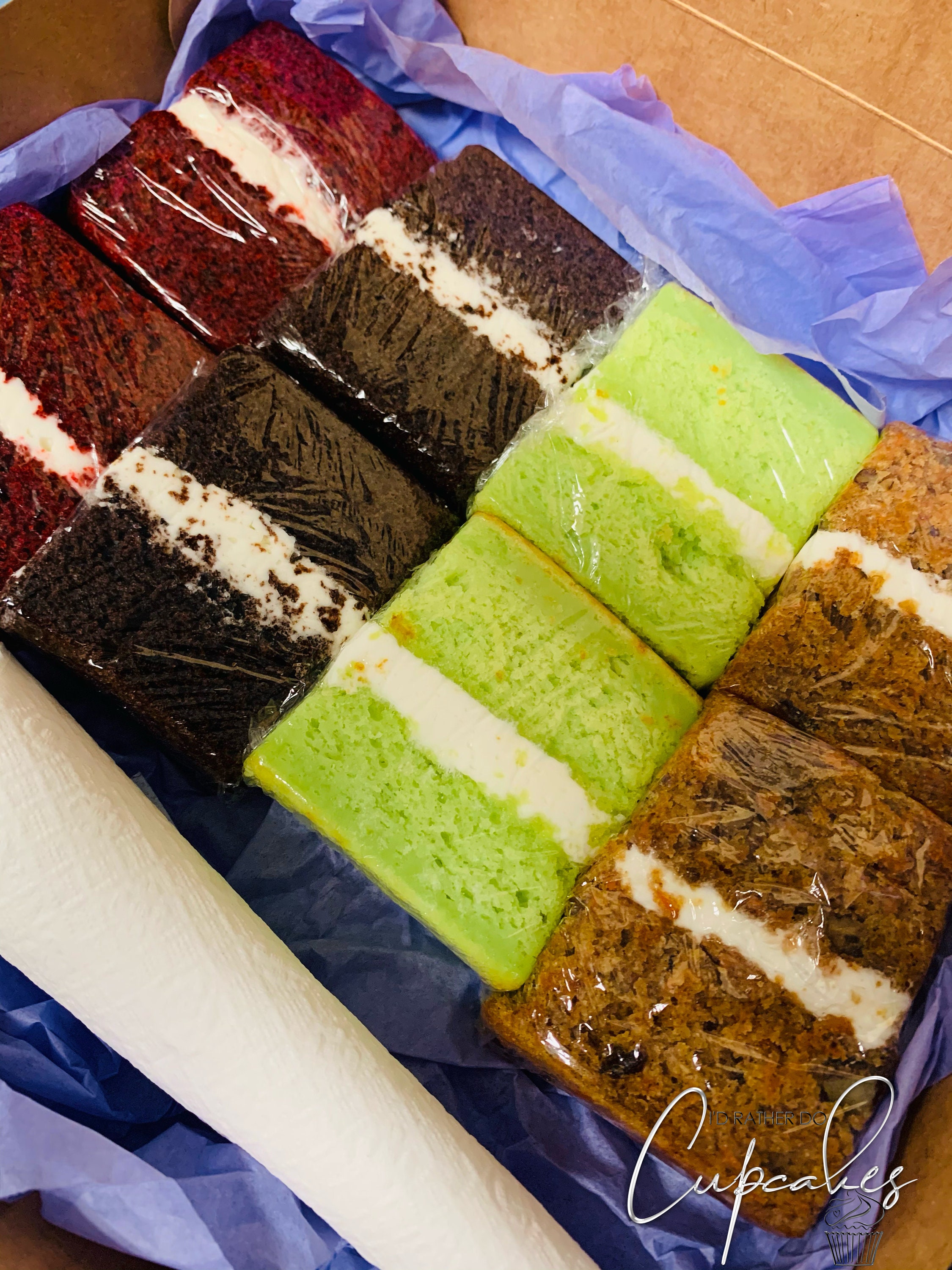 Cake Tasting Box Etsy