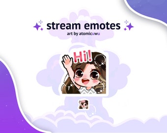 pics Wave Emote Discord etsy
