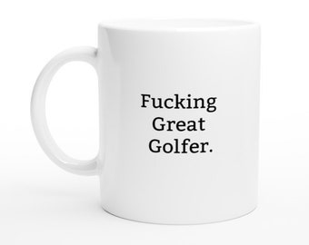 Golf gifts, golf mug, gift for golfer, golfer gift idea, golfing gifts, golf lover gifts, golfing mug, golfer mug, funny golf mug, rude golf