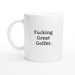 Golf gifts, golf mug, gift for golfer, golfer gift idea, golfing gifts, golf lover gifts, golfing mug, golfer mug, funny golf mug, rude golf