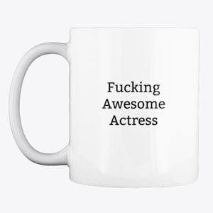 Gift For Actress-Actress Mug-Actress Gift-Future Actress-Drama School-Acting Coach-Stage School-Drama Student Gift-Acting School Graduation