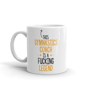 Questo allenatore di ginnastica è una fottuta leggenda Tazza-Grazie Regalo per allenatore di ginnastica-Miglior allenatore di ginnastica di sempre Tazza-Idee regalo-Regalo per-Tazza per