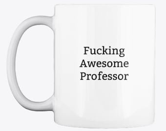 Caneca engraçada do professor, presente do professor, caneca do professor, caneca para o professor, caneca rude, canecas engraçadas, canecas incríveis