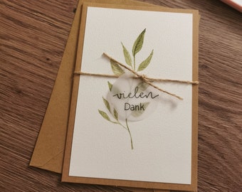 “Thank you very much” card – card, gift, thank you