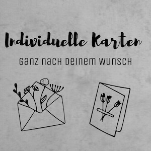 Carte « individuelle » – félicitations, félicitations, personnalisée