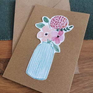 Biglietto “Vaso di fiori” – Biglietto, regalo, occasioni varie