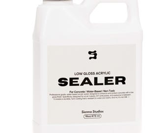 Acrylic Sealer for Concrete & Cement Crafts | Non-Toxic | Low Gloss Clear Top Coat | Compatible with Jesmonite