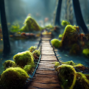 Digital Background for Photography, Photoshop Digital Background, Digital Backdrop, For Photographers, Composite, Magical Pathway 5 Backdrop