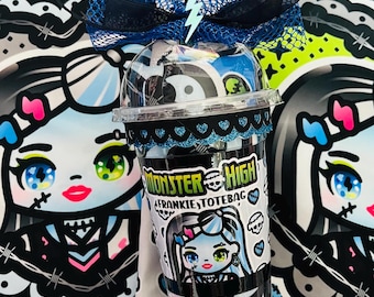 Bolsa de tela de Frankie Stein, monster high, accesorios kawaii
