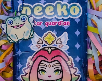 Pack Neeko Star guardián, accesorios kawaii, papelería linda
