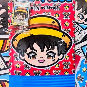 Sui prodotti di One Piece, carta da parati kawaii, confezione ideale per regalo, accessori deliziosi