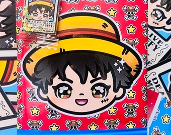 Sobre de productos de One Piece, papelería kawaii, pack ideal para regalo, accesorios bonitos