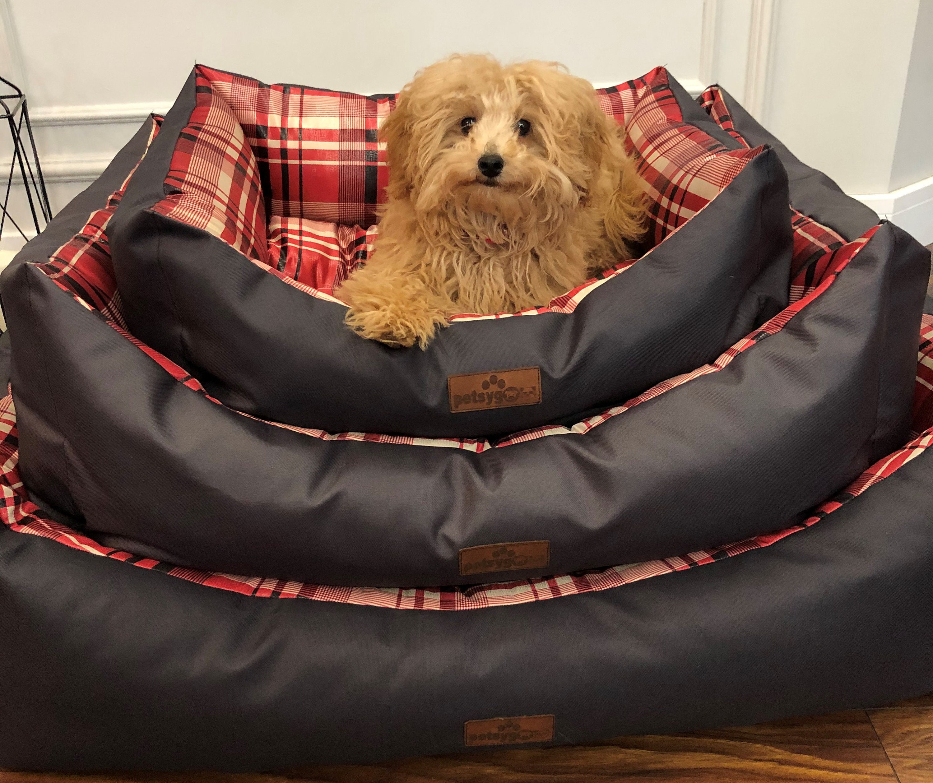 Calming cat and dog bed Fluffy antianxiety orthopedic dog Etsy