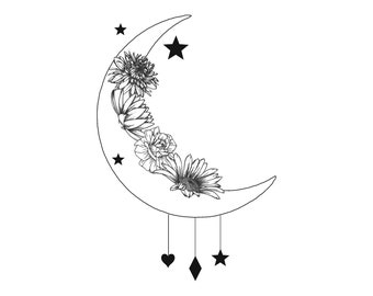 Line Art Tattoo Etsy Line Art Tattoo Etsy