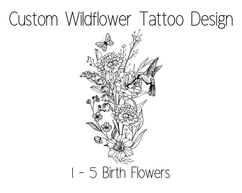 1. Rose Birth Flower Tattoo - wide 5
