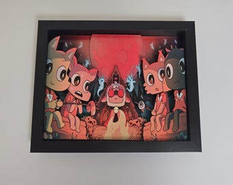 Cult Of The Lamb - 8x10 3D Shadow Box!