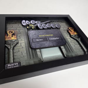 RuneScape: 3D-schaduwdoos van 8 x 10 inch!
