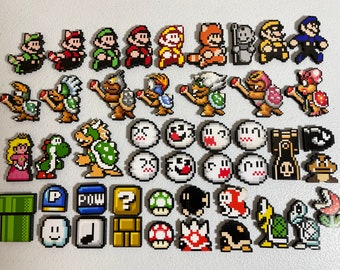 Magnets - Mario Bros 3 - Personnages et objets Nintendo Super Mario Brothers !
