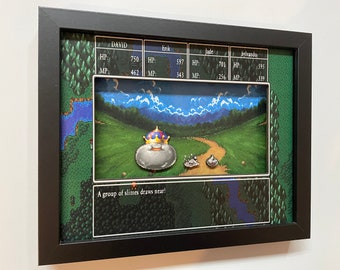 Dragon Quest Slime Family 3D Shadow Box!