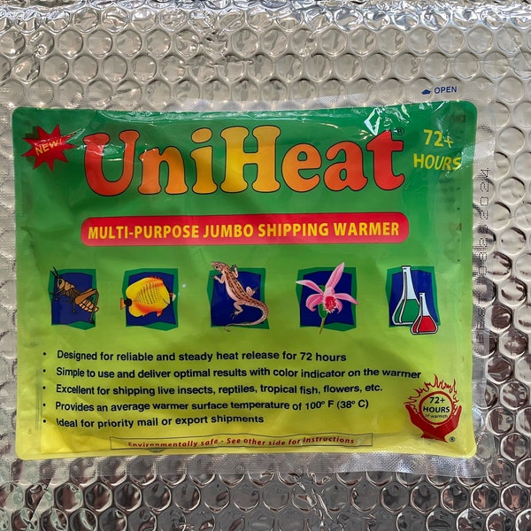 Heat pack and insulated packing ~ add on item for plant purchases only