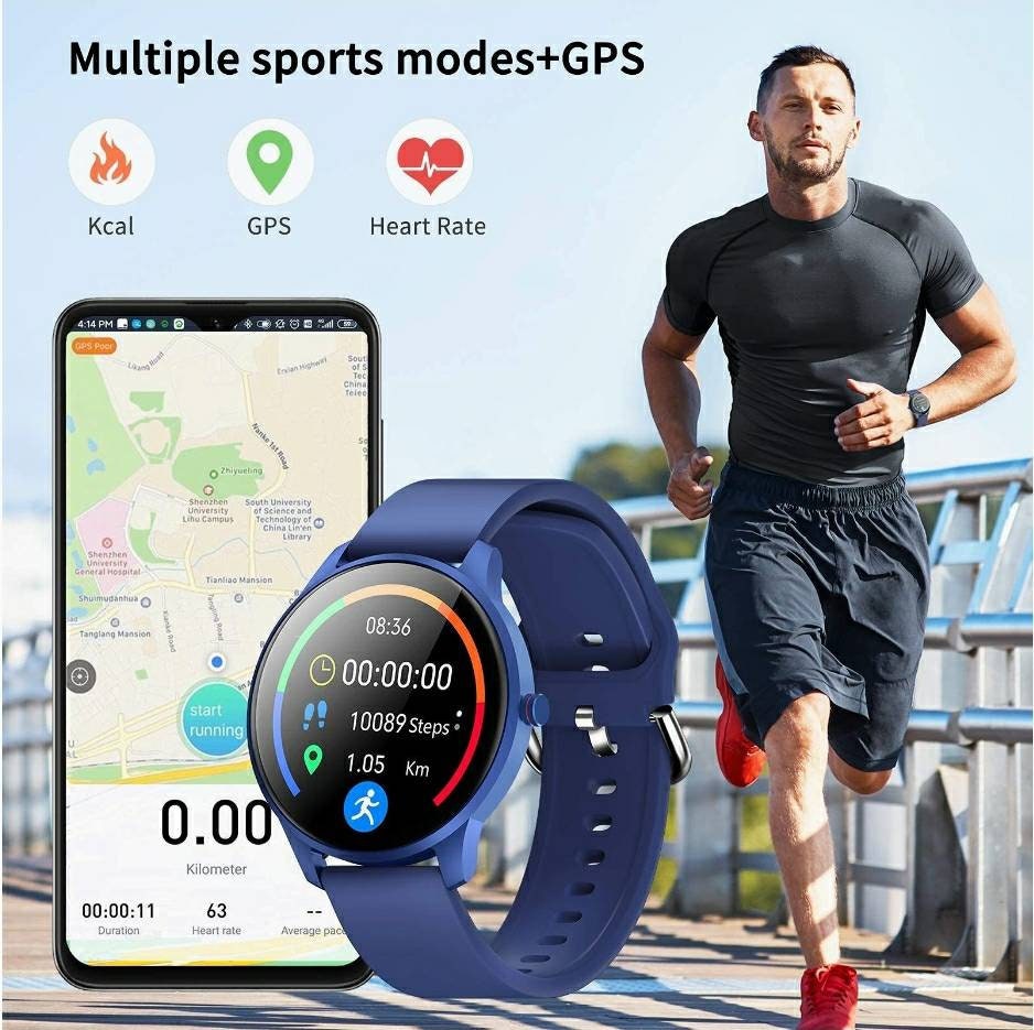 Unisex Smart Watch for Android iOS Phone Compatible with Etsy