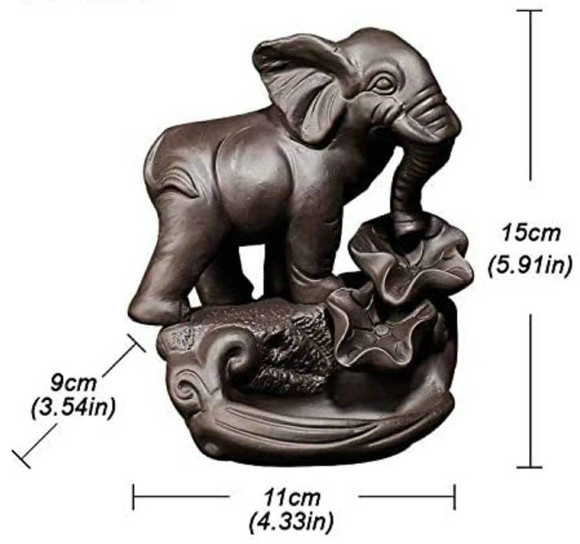 Backflow Incense Burner Incense Holder Elephant Antique Etsy