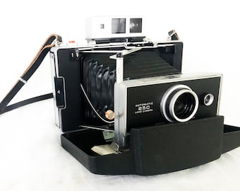 Polaroid 250 + Flash in Mint Condition