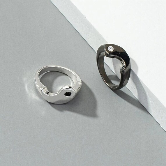 Yin yang rings for best sale couples