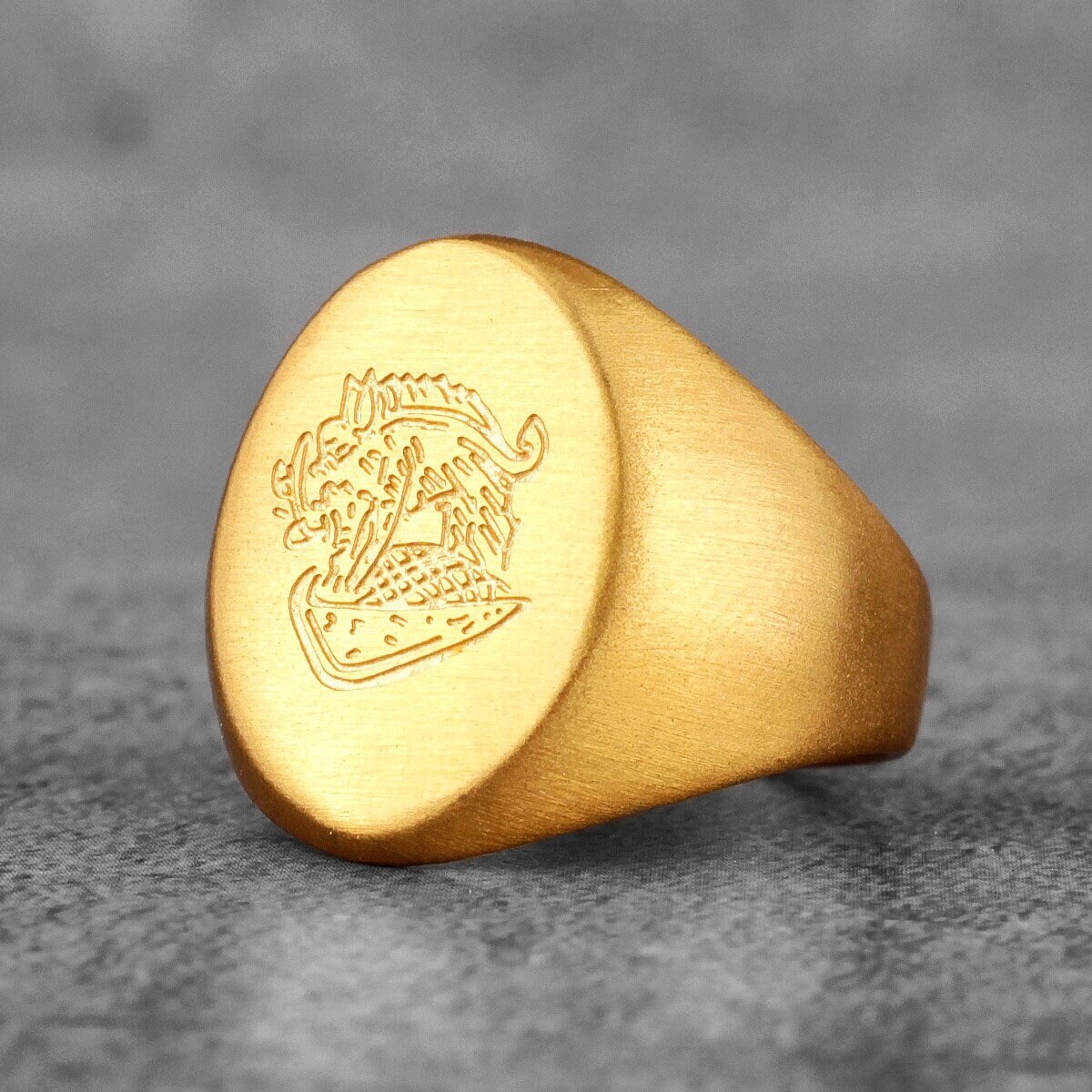 Kingsman Ring El Anillo del Servicio Secreto Anillos de Acero