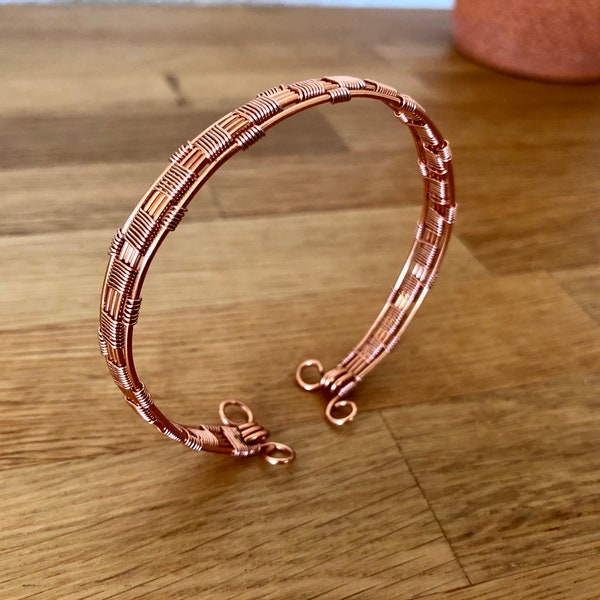 Copper Wire Bracelet Etsy