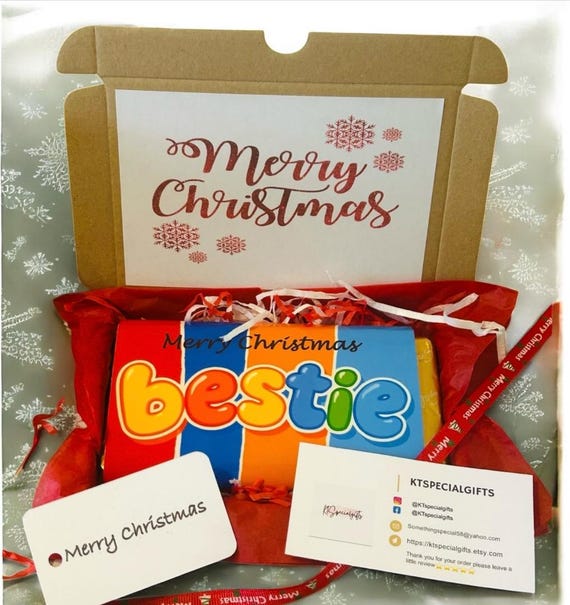 Best friend gift, chocolate bar, Birthday, pamper gift box, bestie, Christmas, personalised, thinking of you, gift for her, get well,