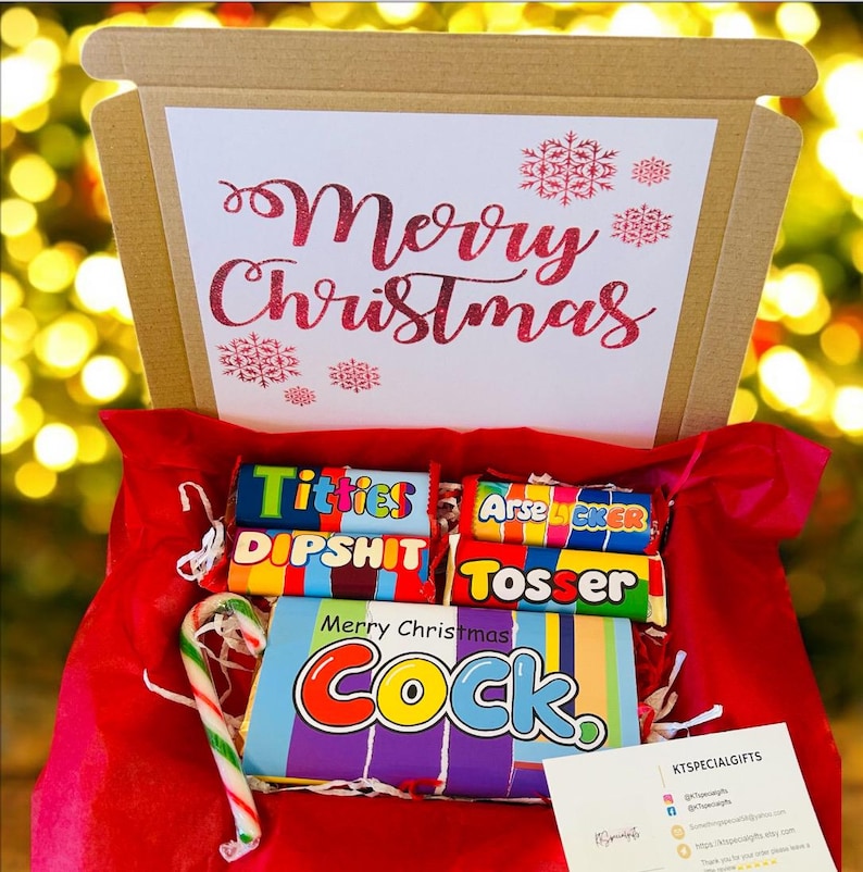 Printable Rude Box Rude Chocolate Bar Gift Box - Funny Offensive Novelty Present, Birthday ...