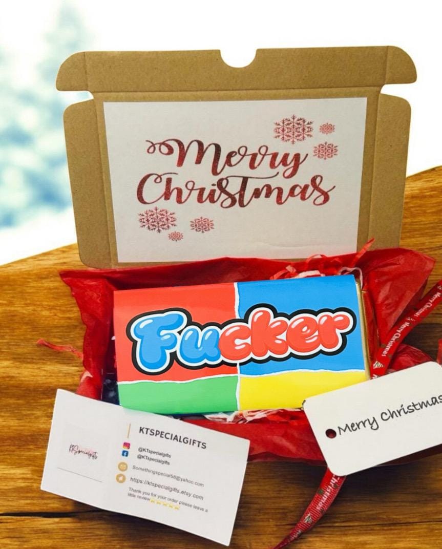 Printable Rude Box Rude Novelty Chocolate Gift Box: Birthday, Christmas, Joke ...