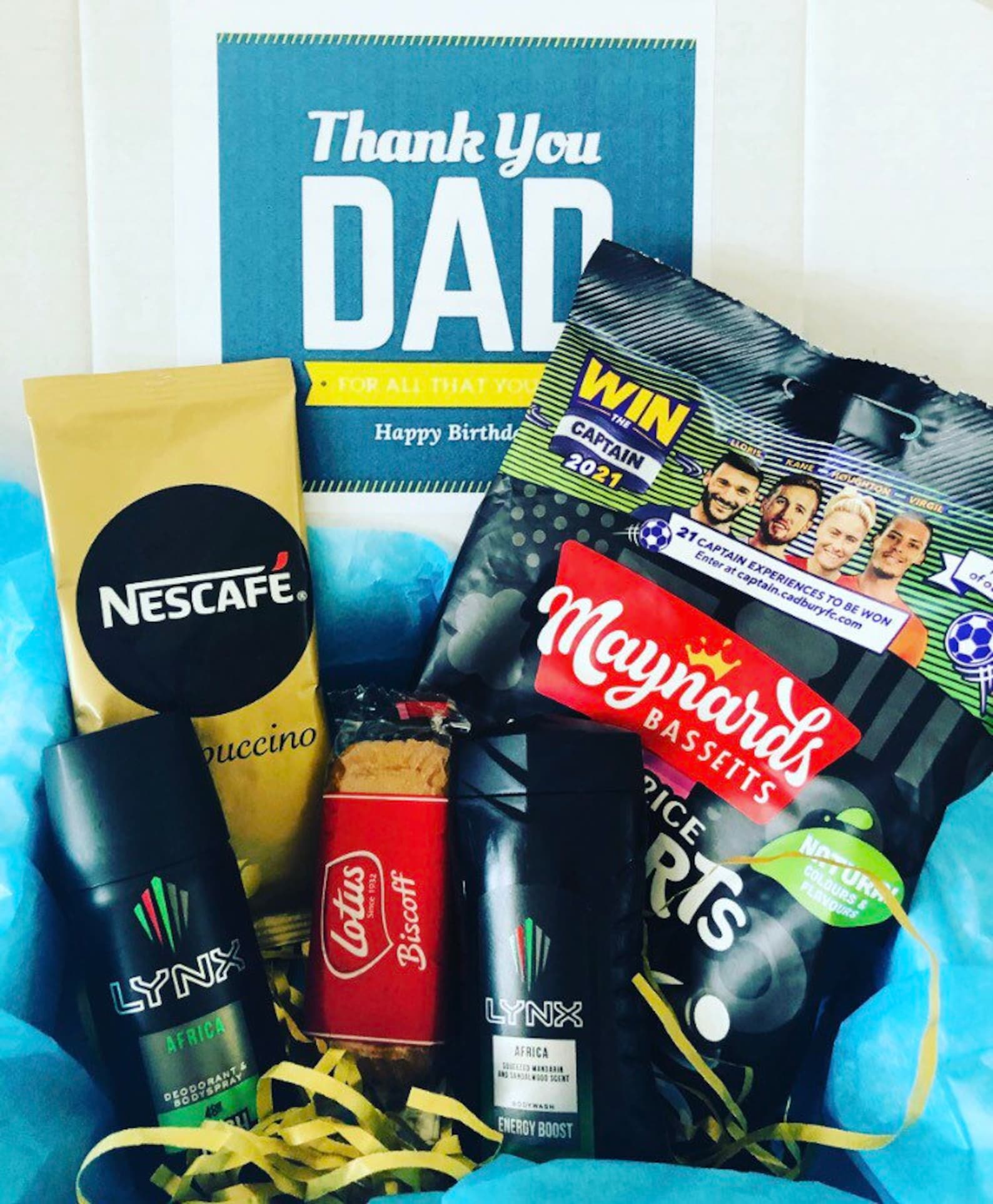Dad birthday hamper/Dad gift box/ daddys gift/step dad gift Etsy