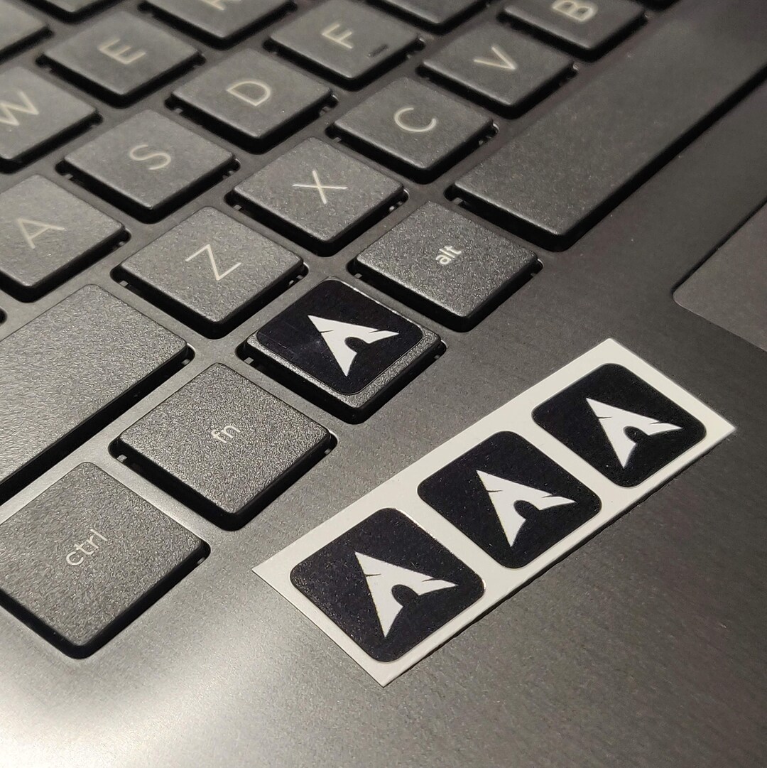 Arch Linux Keycap Keyboard Overlay Stickers X3 | Decal for Arch Linux ...