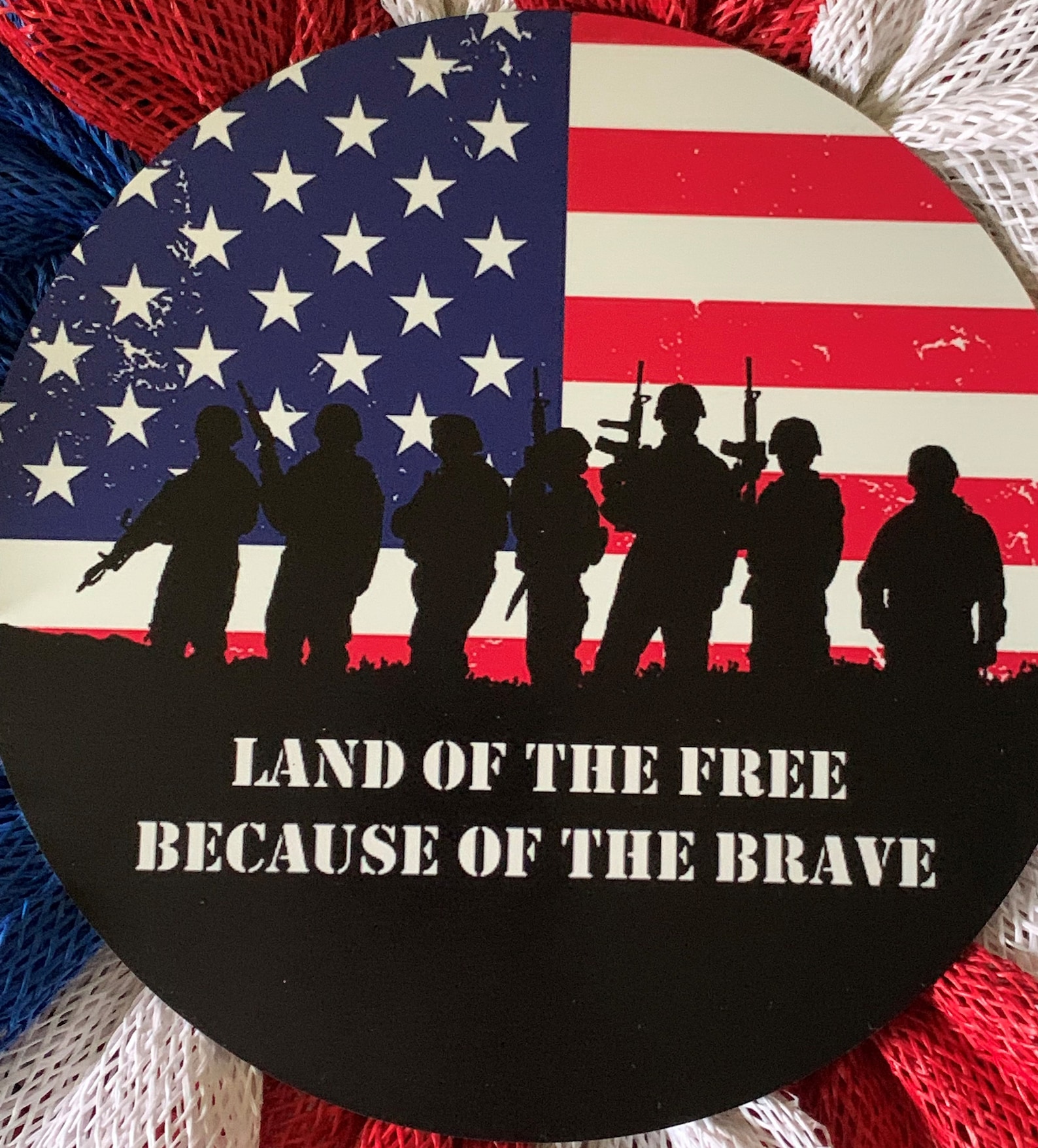 land of the free because of the brave flower flag land of the free because of the brave flower flag